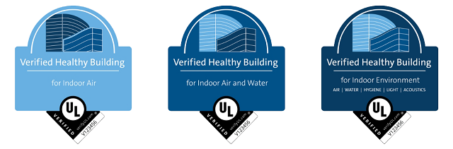 UL Verified Healthy building marks